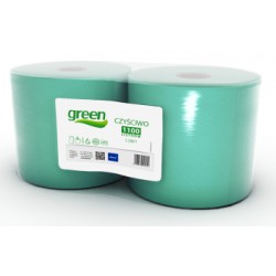 Lamix czyściwo Green 250/1 - zielony - 2 rolki