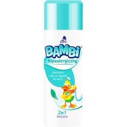 Szampon i żel do kąpieli dla dzieci Bambi hipoalergiczny 150ml