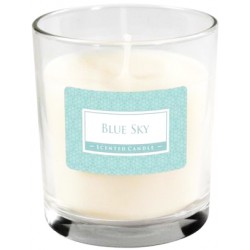 Bispol świeca zapachowa w szkle świat perfum sn74-178 Blue Sky