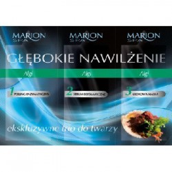 Marion Algi Głębokie Nawilżanie-Eksluzywne Trio do twarzy szaszetka
