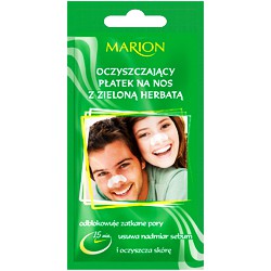 Marion Oczyszczający Płatek na Nos z Zieloną Herbatą 
