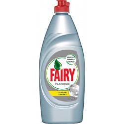 Fairy Platinum Lemon & Lime Płyn do mycia naczyń 650 ml