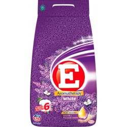 E Aromatherapy White Proszek do prania lawenda z Prowansji i jaśmin 4,9 kg (70 prań)