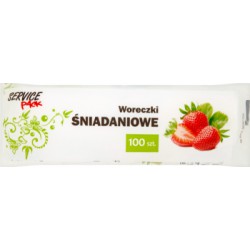 Service Pack Woreczki śniadaniowe 100 sztuk