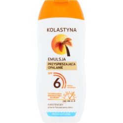 Kolastyna Emulsja przyspieszająca opalanie SPF 6 200 ml