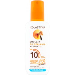 Kolastyna Emulsja do opalania w sprayu SPF 10 150 ml