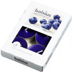 Bolsius podgrzewacz zapachowy 6szt Borówka (tealight)