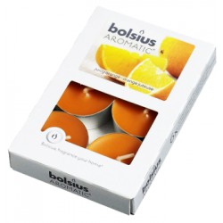 Bolsius podgrzewacz zapachowy 6szt Orange Pomarańcza (tealight)