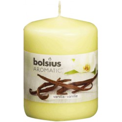 Bolsius świeca zapachowa walec Vanilla 80/60