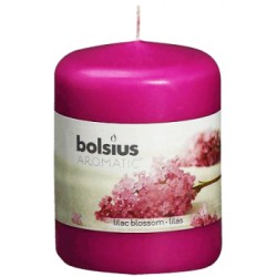 Bolsius świeca zapachowa walec Lilac 80/60