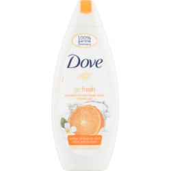 Dove Go Fresh Mandarin & Tiare Flower Scent Żel pod prysznic 250 ml