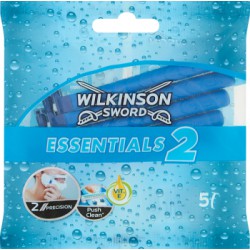 Wilkinson Sword Essentials 2 Jednorazowe maszynki do golenia 5 sztuk