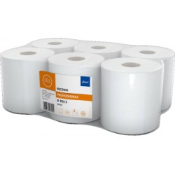 Lamix ręcznik w roli Ellis Professional 80/2 - biały - 6 rolek