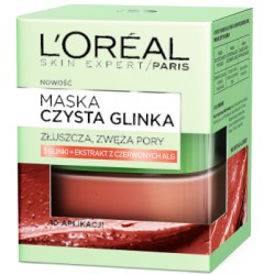 Loreal SkinExpert Czysta Glinka Maska wygładzająca 50ml