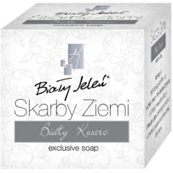 Biały Jeleń mydło ekskluzywne Skarby Ziemi Biały Kwarc 130g