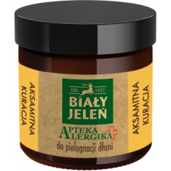 Biały Jeleń aksamitna kuracja do pielęgnacji dłoni Apteka Alergika 60 ml