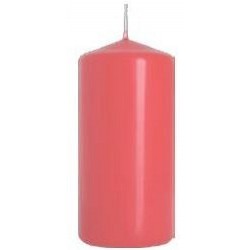 Bispol świeca walec sw50/100 różowa