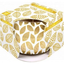 Bispol świeca zapachowa w szkle sn71s-19 Złote Liście