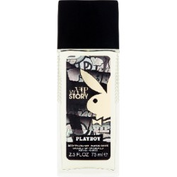 Playboy My VIP Story Odświeżający dezodorant z atomizerem dla mężczyzn 75 ml
