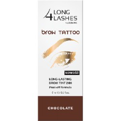 Long4Lashes brow tattoo long lasting brow tint 24h chocolate 8 ml