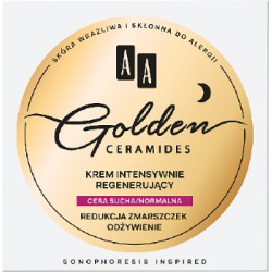 AA Golden Ceramides krem intensywnie regenerujący na noc cera sucha/normalna 50 ml