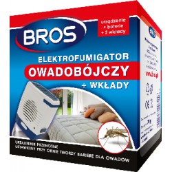 Bros Elektrofumigator owadobójczy z wkładami (2wkłady)