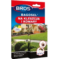 Bros na komary i kleszcze preparat do oprysku ogrodu Bagosel 250ml 100EC