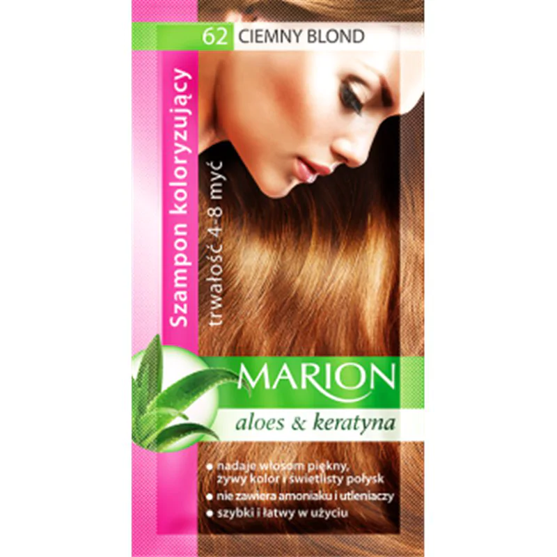 Marion szamponetka Ciemny Blond 62 szampon koloryzujący 40ml