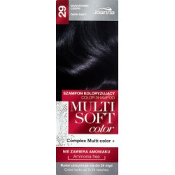 Joanna Multi Soft color Szampon koloryzujący Granatowa Czerń 29