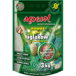 Agrecol Hortifoska nawóz do iglaków przeciw brunatnieniu igieł 3 kg