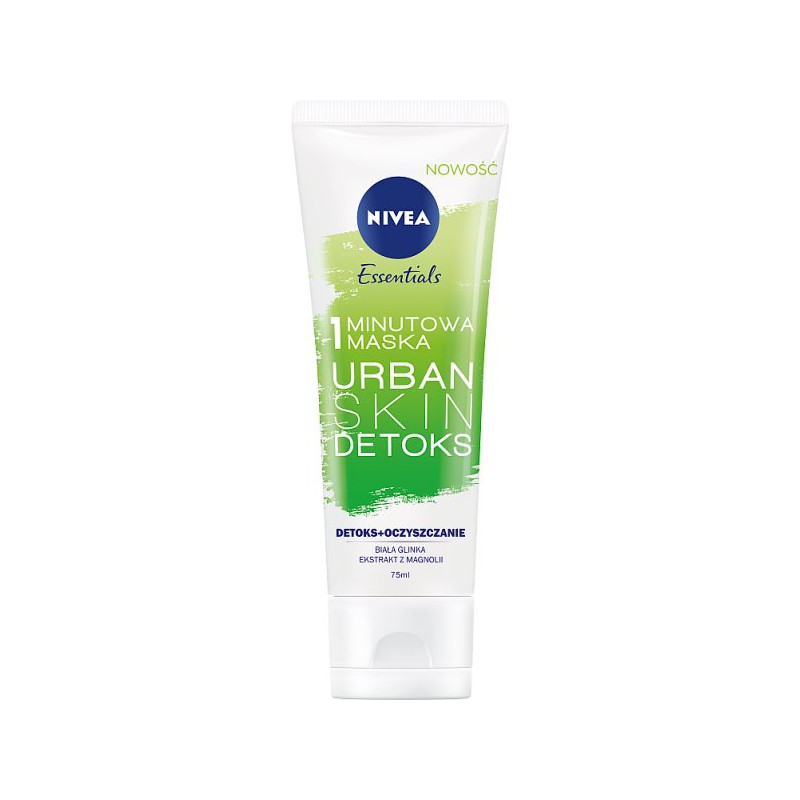 NIVEA Essentials Urban Skin Detoks 1 minutowa maska 75 ml