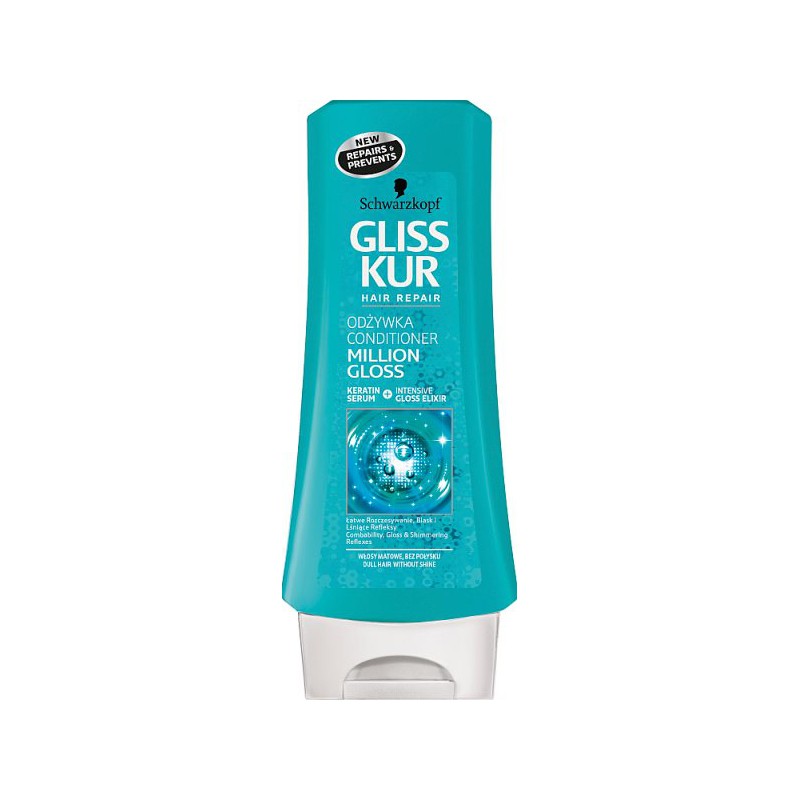 Gliss Kur Million Gloss Odżywka 200 ml