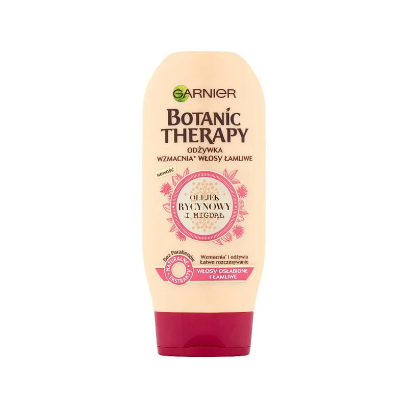 Garnier Botanic Therapy Odżywka do włosów osłabionych i łamliwych Olejek rycynowy i migdał 200 ml