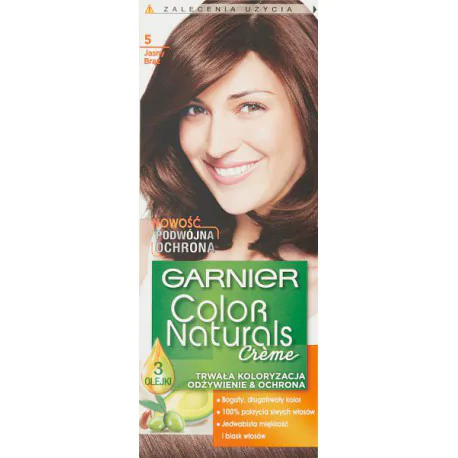 Garnier Color Naturals Creme Farba do włosów jasny Brąz 5