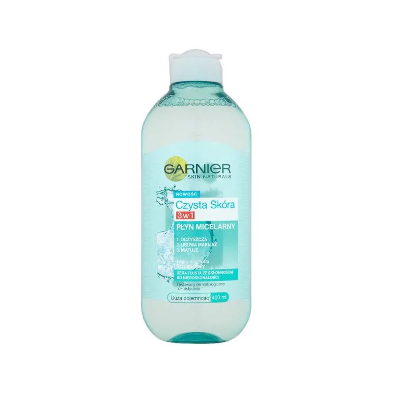 Garnier Czysta Skóra Płyn micelarny 3w1 400 ml