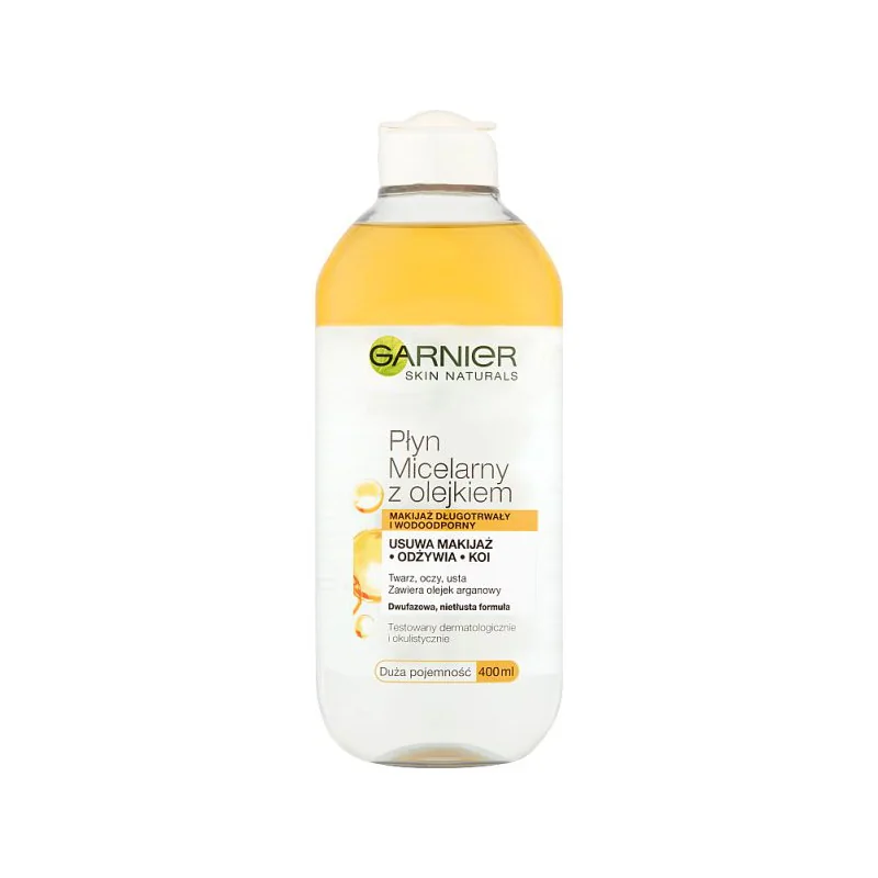 Garnier Skin Naturals Płyn micelarny z olejkiem 400 ml