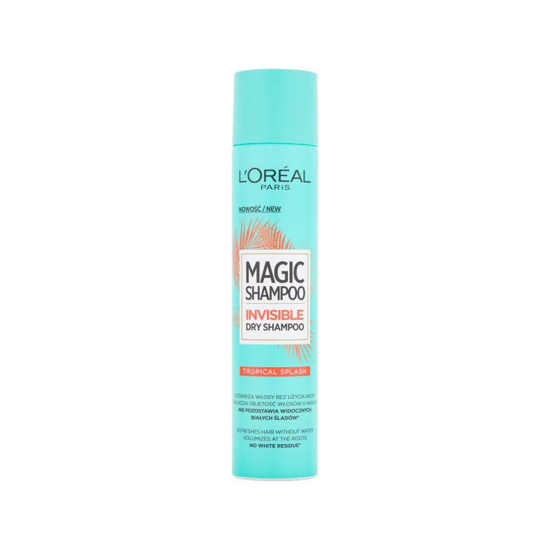L'Oréal Paris Magic Shampoo Tropical Splash Suchy szampon 200 ml
