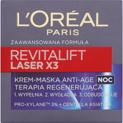 Loreal Paris Revitalift Laser X3 Noc Zaawansowana formuła Anti-Age Krem-maska 50 ml