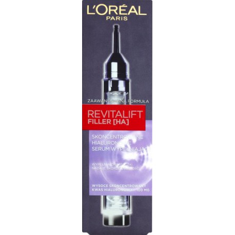 Loreal Revitalift Filler HA Skoncentr. hialuronowe serum wypełniające 16 ml