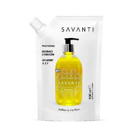Savanti Energy Mydło w płynie Limonka doypack 900 ml