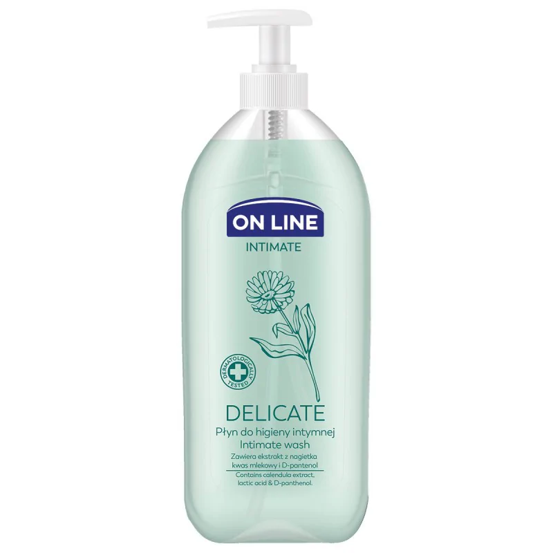 ON LINE DELICATE płyn do higieny intymnej z ekstraktem z nagietka 500 ml