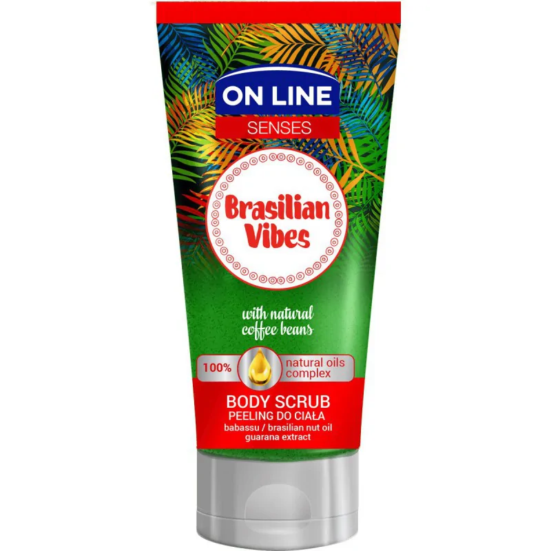 ON LINE SENSES Peeling do ciała Brasilian Vibes 200ml