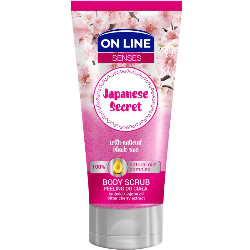 ON LINE SENSES Peeling do ciała Japanese Secret 200ml