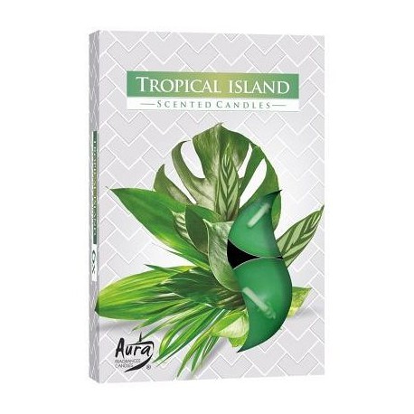 BISPOL podgrzewacz zapachowy P15-274 Tropikalna Wyspa 6szt