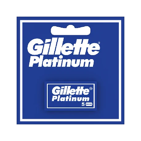 Gillette żyletki do golenia Platinium Double Edge 5 sztuk