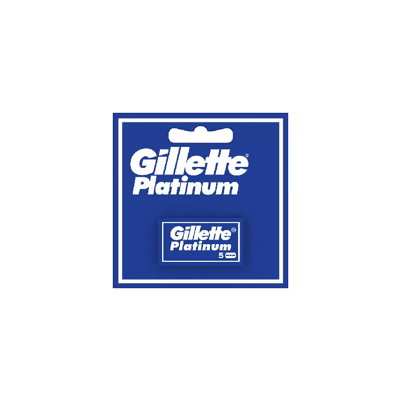 Gillette żyletki do golenia Platinium Double Edge 5 sztuk