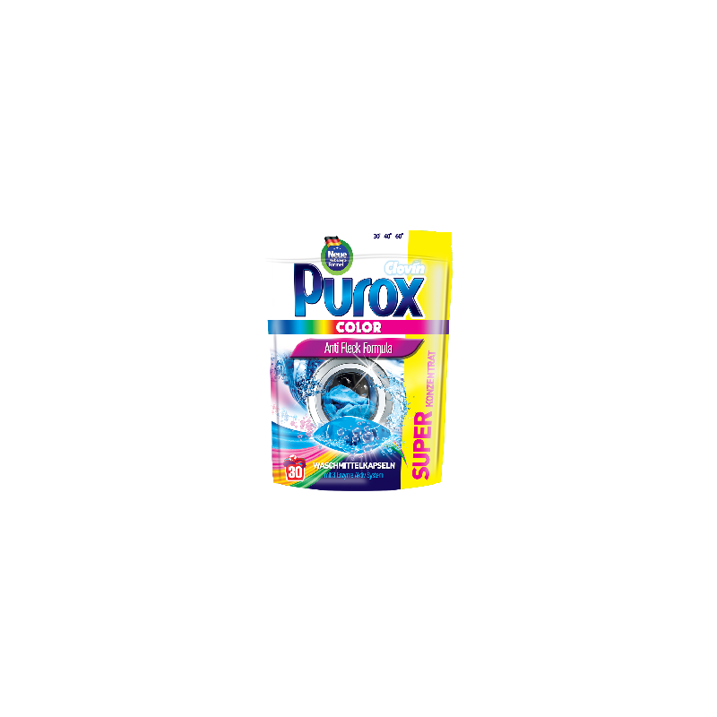 Purox Color kapsułki do prania 30szt