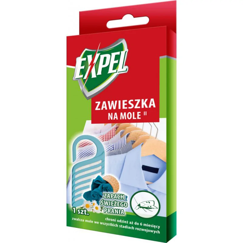 Expel zawieszka na mole o zapachu świeżego prania