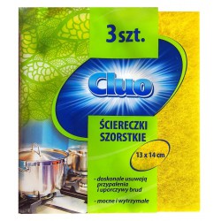 Cluo ścierka szorstka ostra 3szt