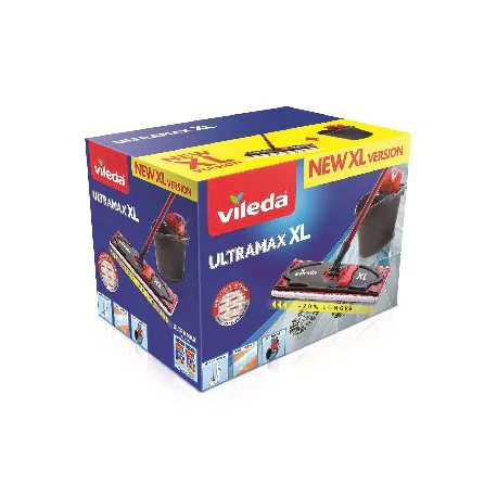 Vileda Zestaw UltraMax XL BOX - mop płaski + wiadro